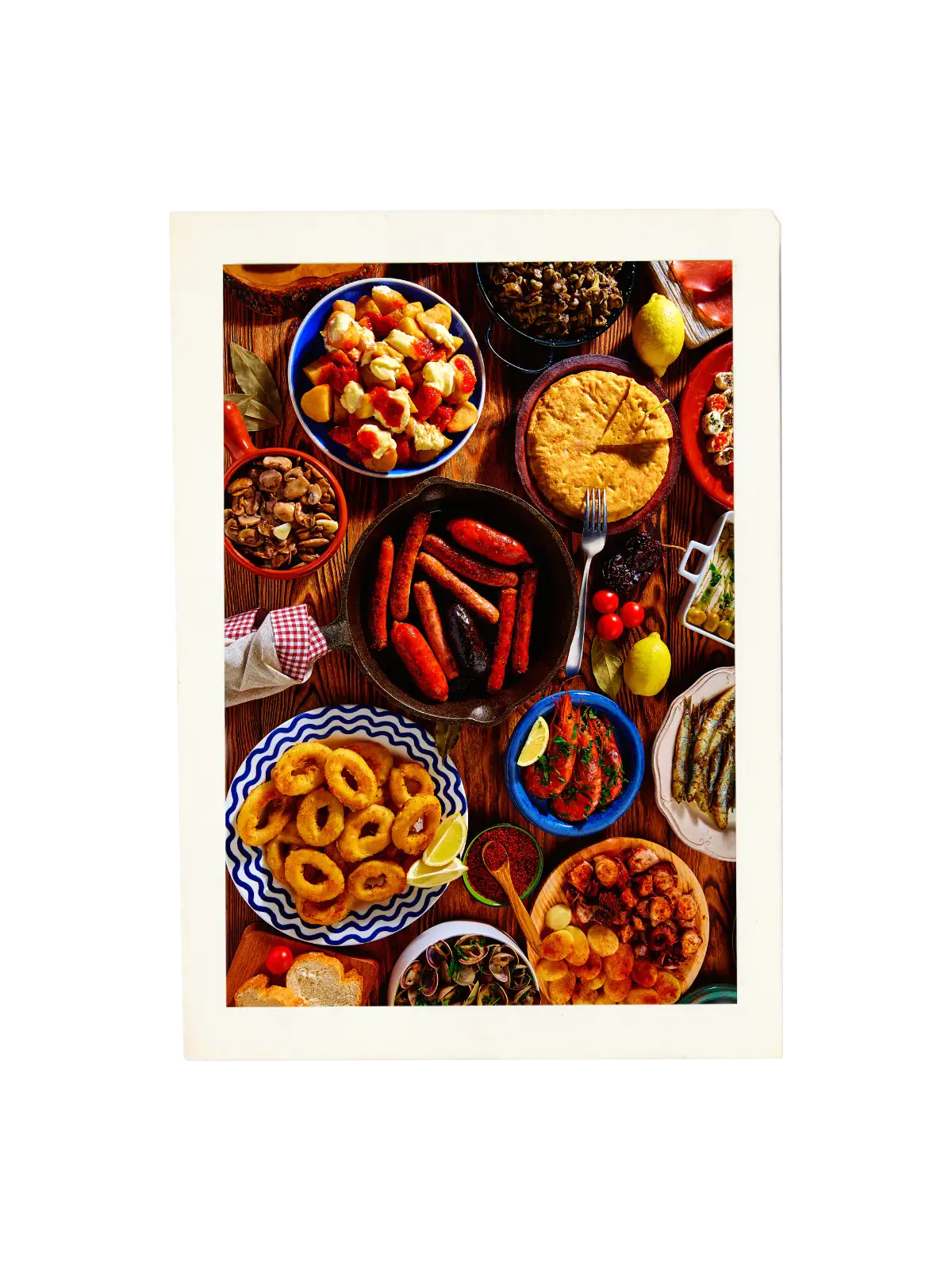 Spanish dinner tapas