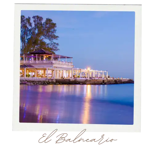 El Balneario beachfront restaurant