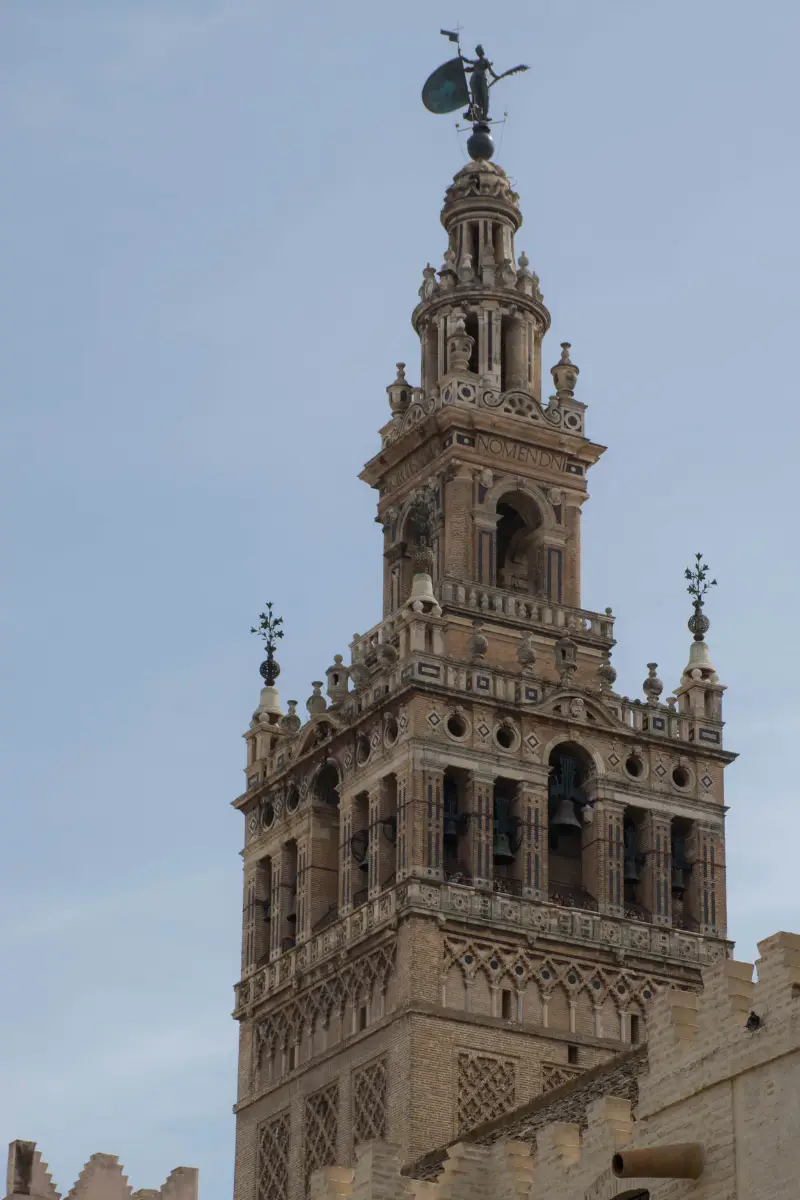 Seville cathedral and Giralda tower