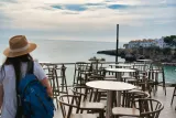 Panoramic view of the Nerja coastline from Cochran's viewpoint