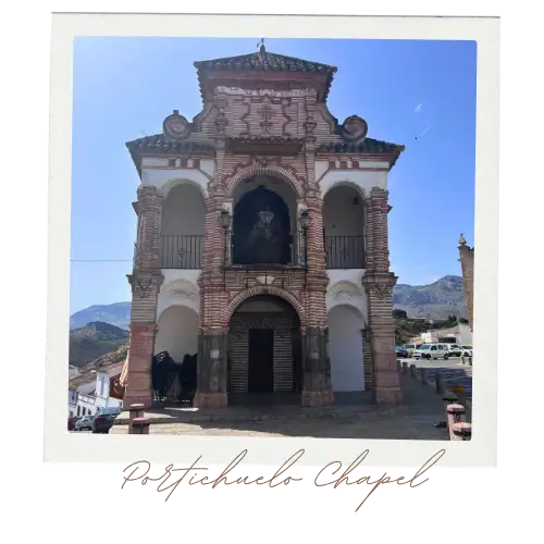 Antequera's old town in warm light