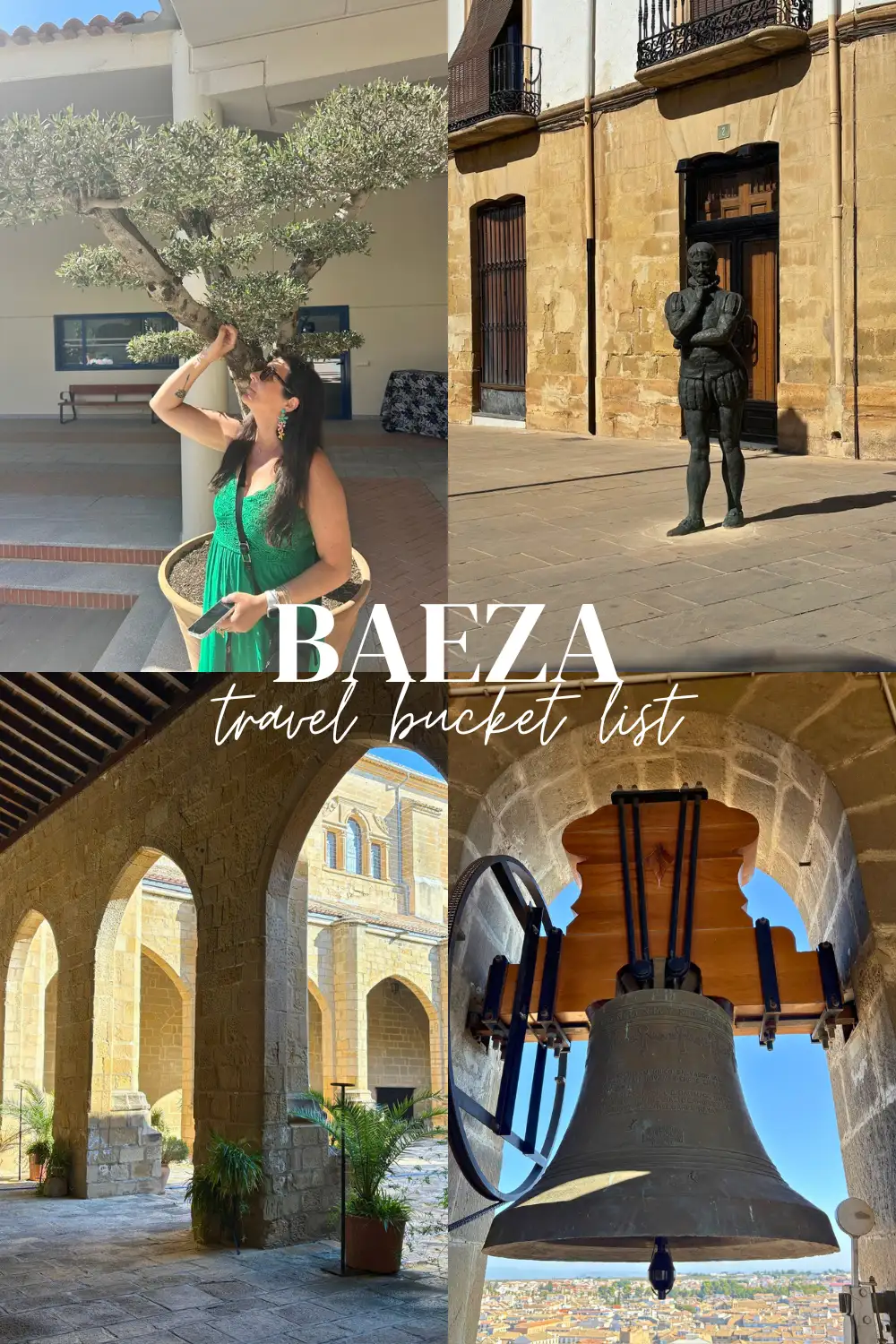 UNESCO-listed Baeza old town with Renaissance stone buildings