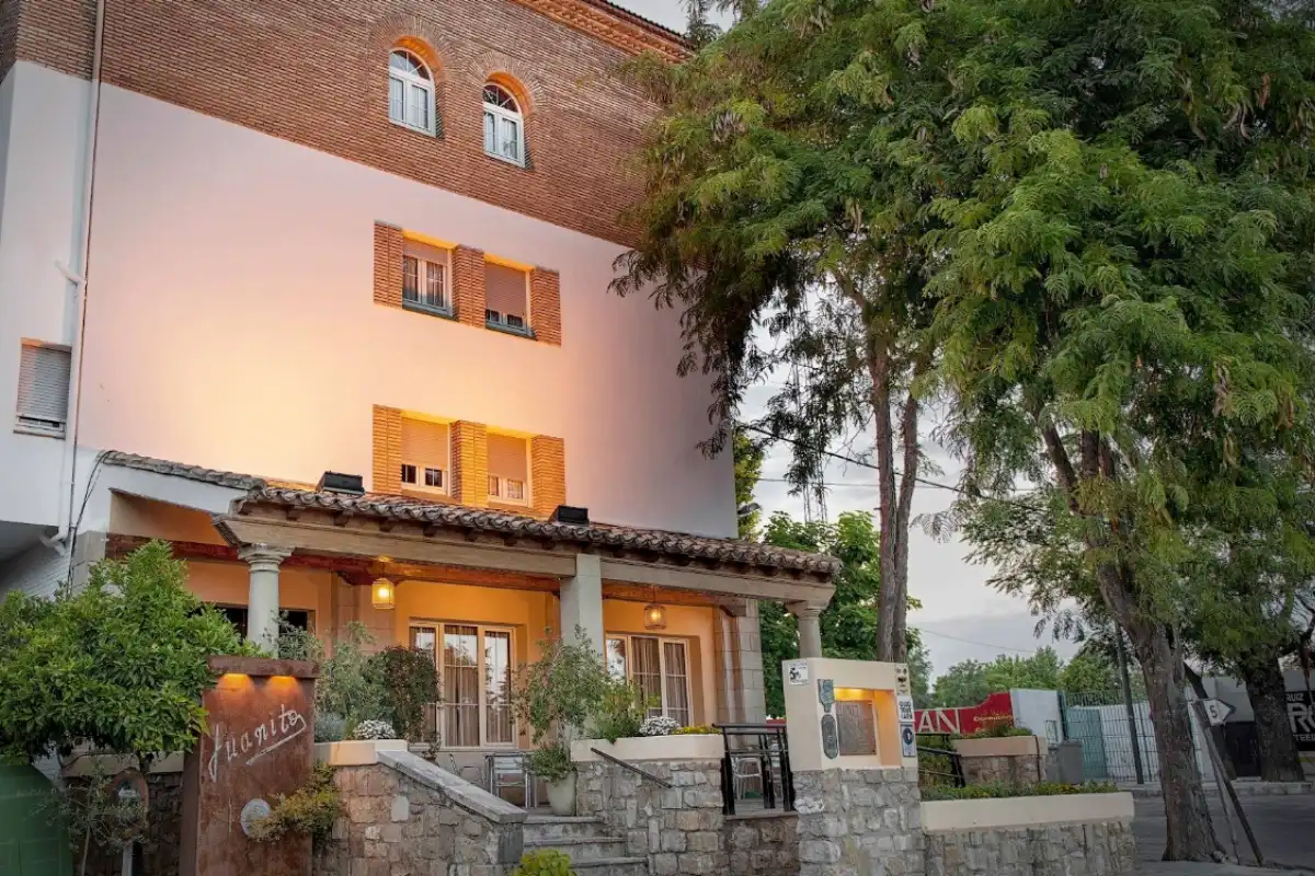 Casa Juanito restaurant, a classic Baeza institution serving traditional Jaén cooking