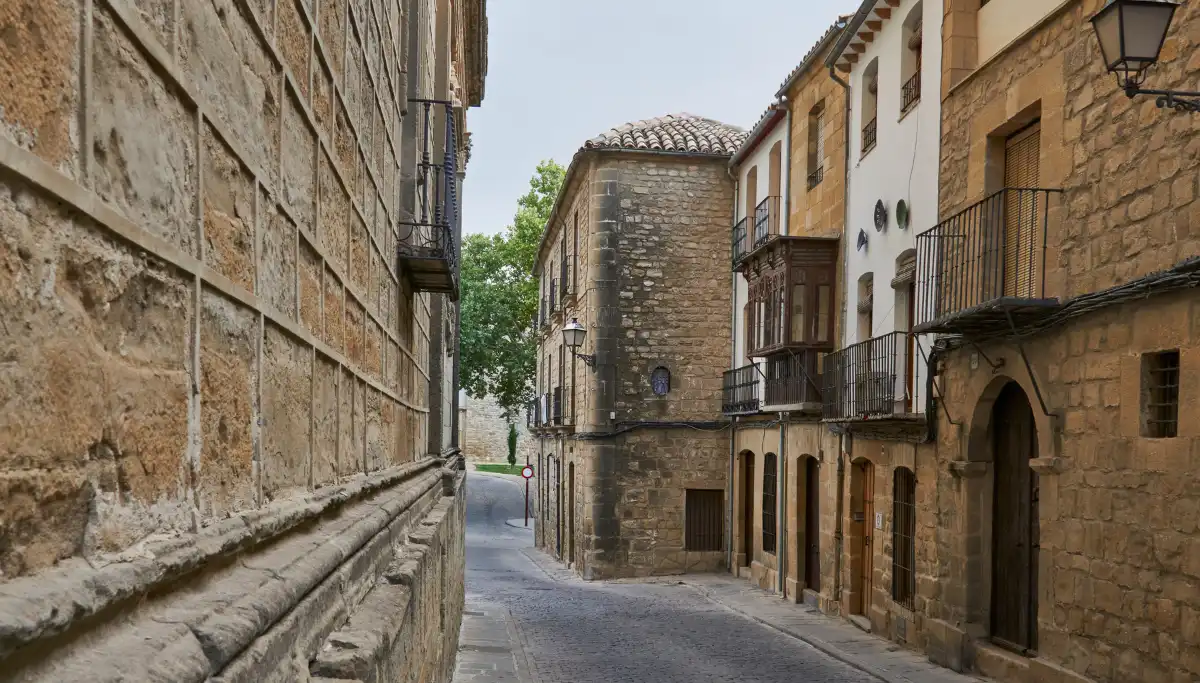 Plaza Vázquez de Molina in Úbeda lined with Renaissance palaces and churches