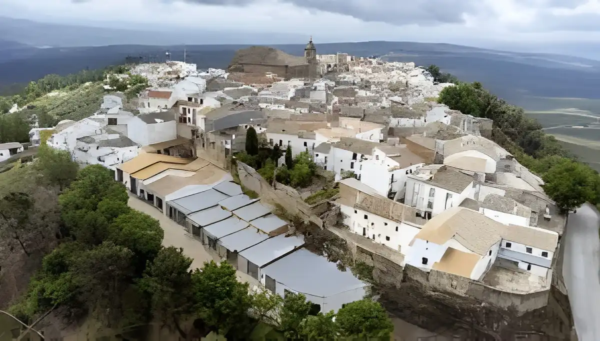 Iznatoraf hilltop village with panoramic views