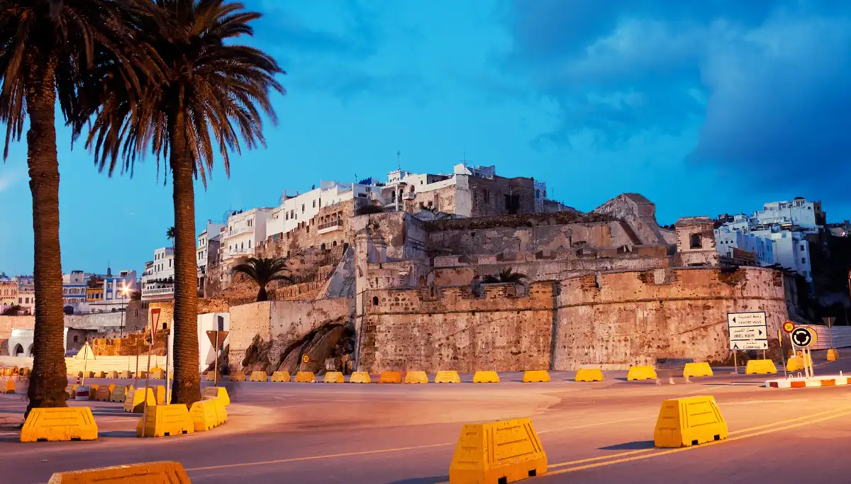 Tangier medina and kasbah in Morocco