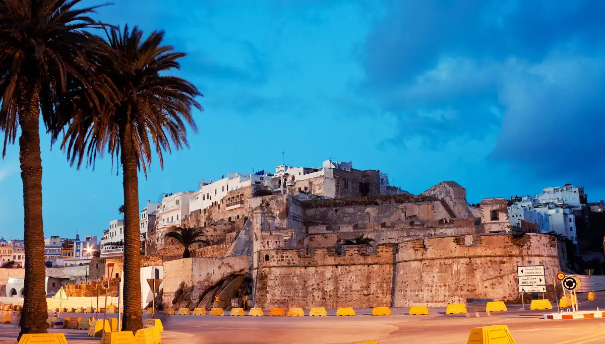 Tangier medina and Kasbah in Morocco