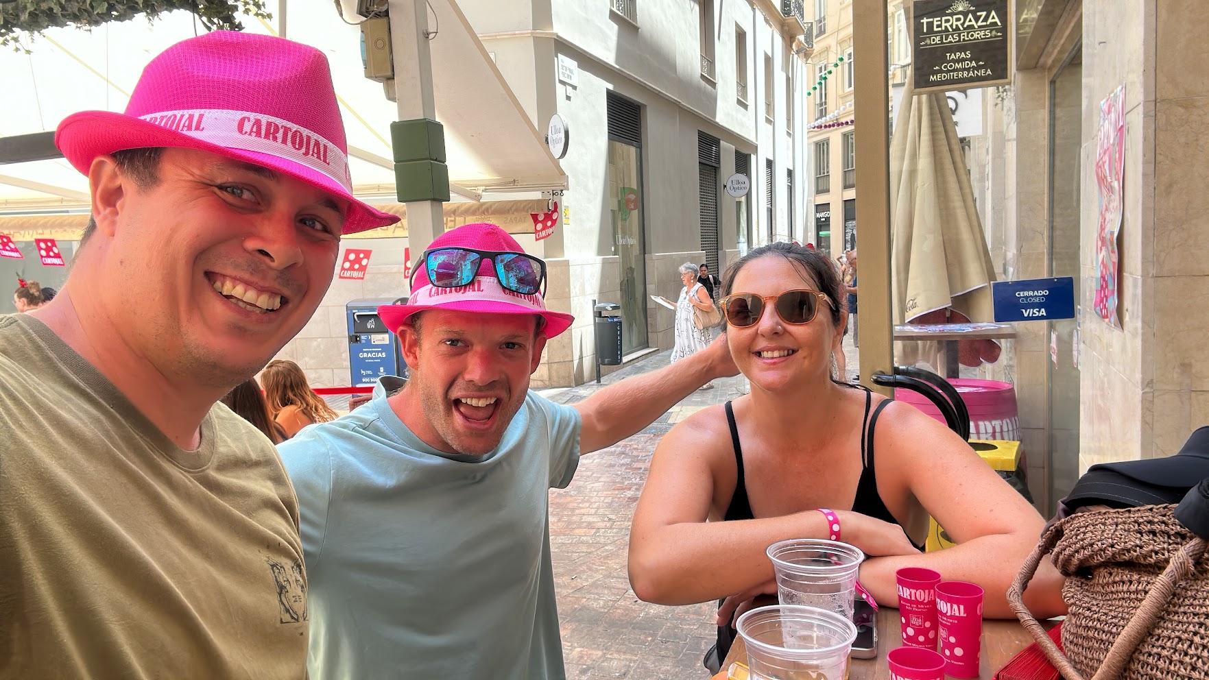 Cartojal wine at Feria de Málaga