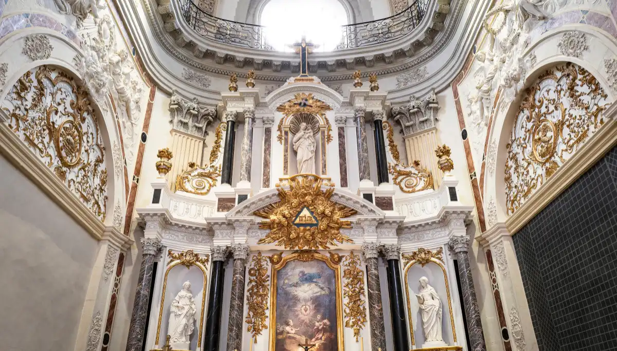 Royal tombs of Ferdinand and Isabella inside the Capilla Real in Granada