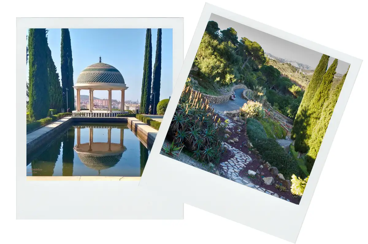 View from the Botanical Gardens of La Concepción.