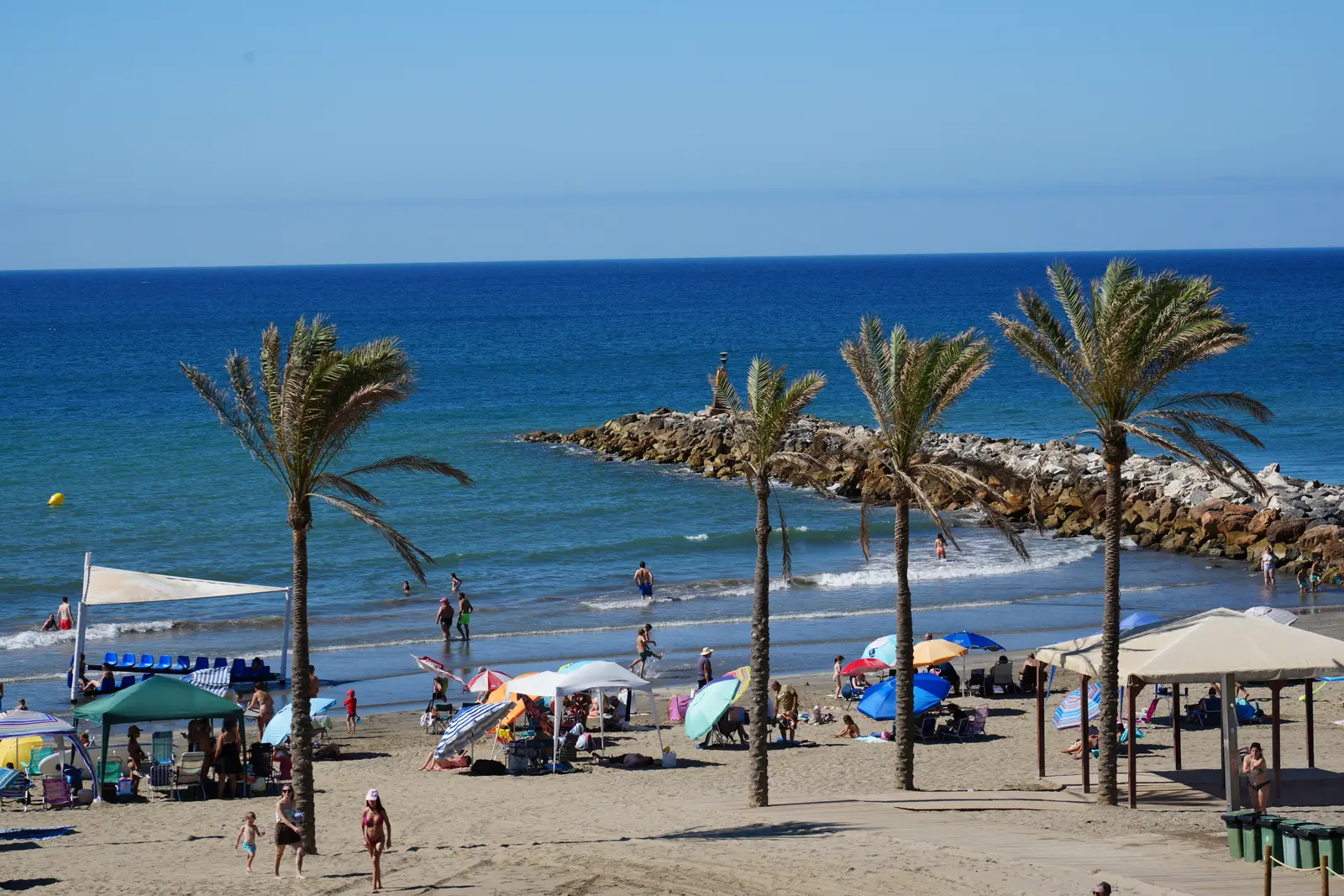 The beach at Cabopino