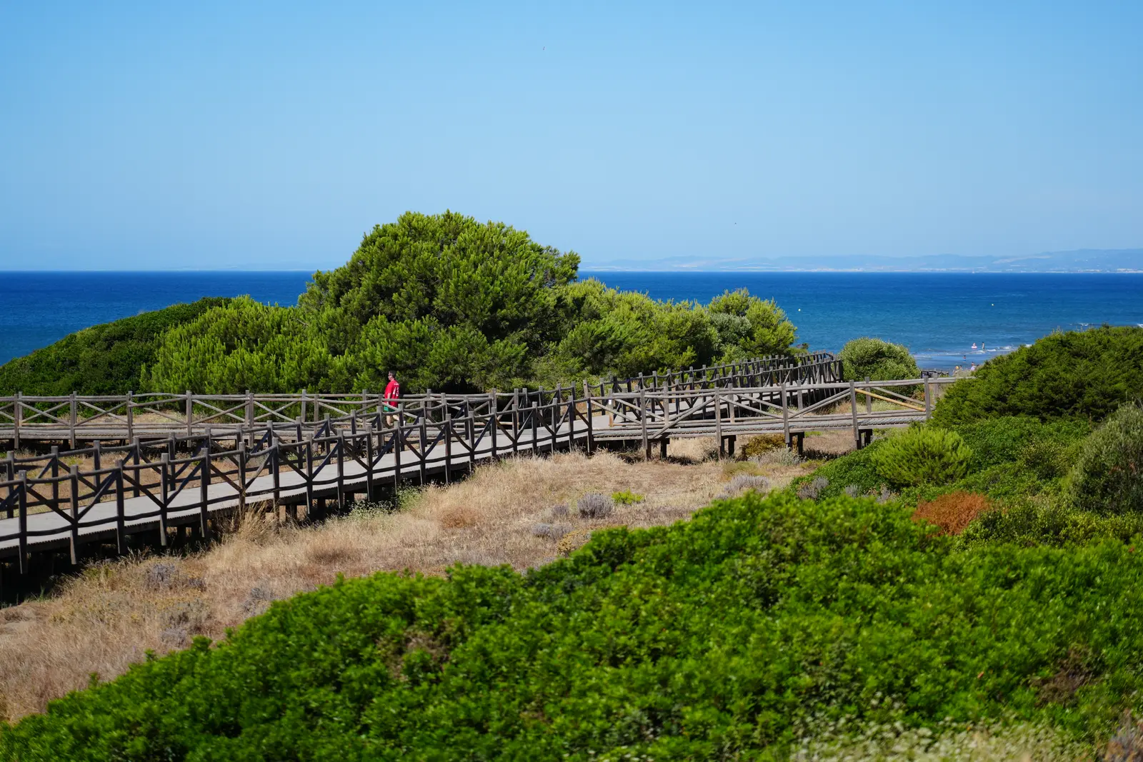 The boardwalk at Cabopino