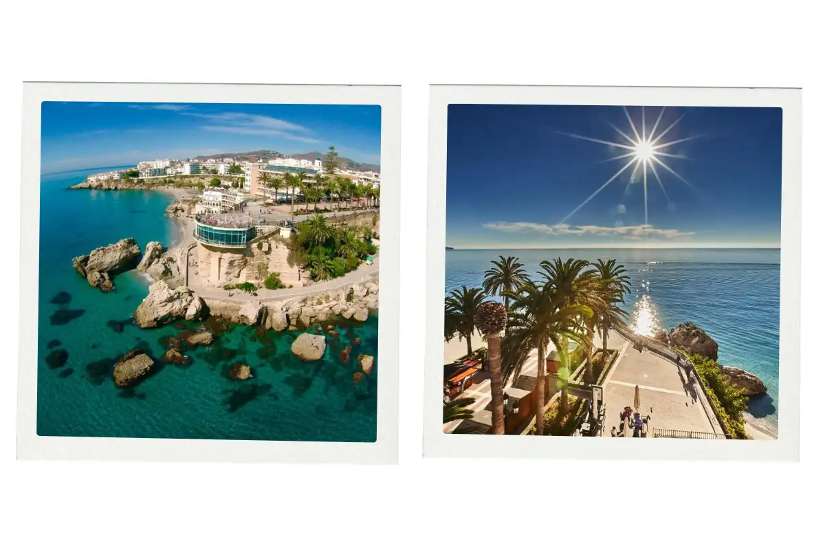 Balcón de Europa viewpoint in Nerja.