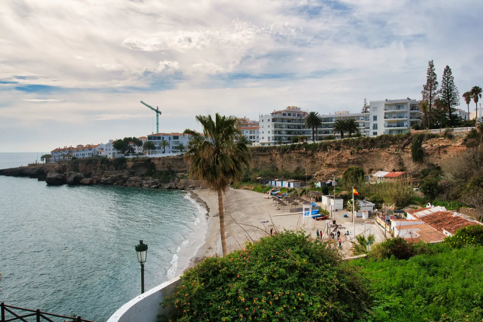 Playa Caletilla in autumn light