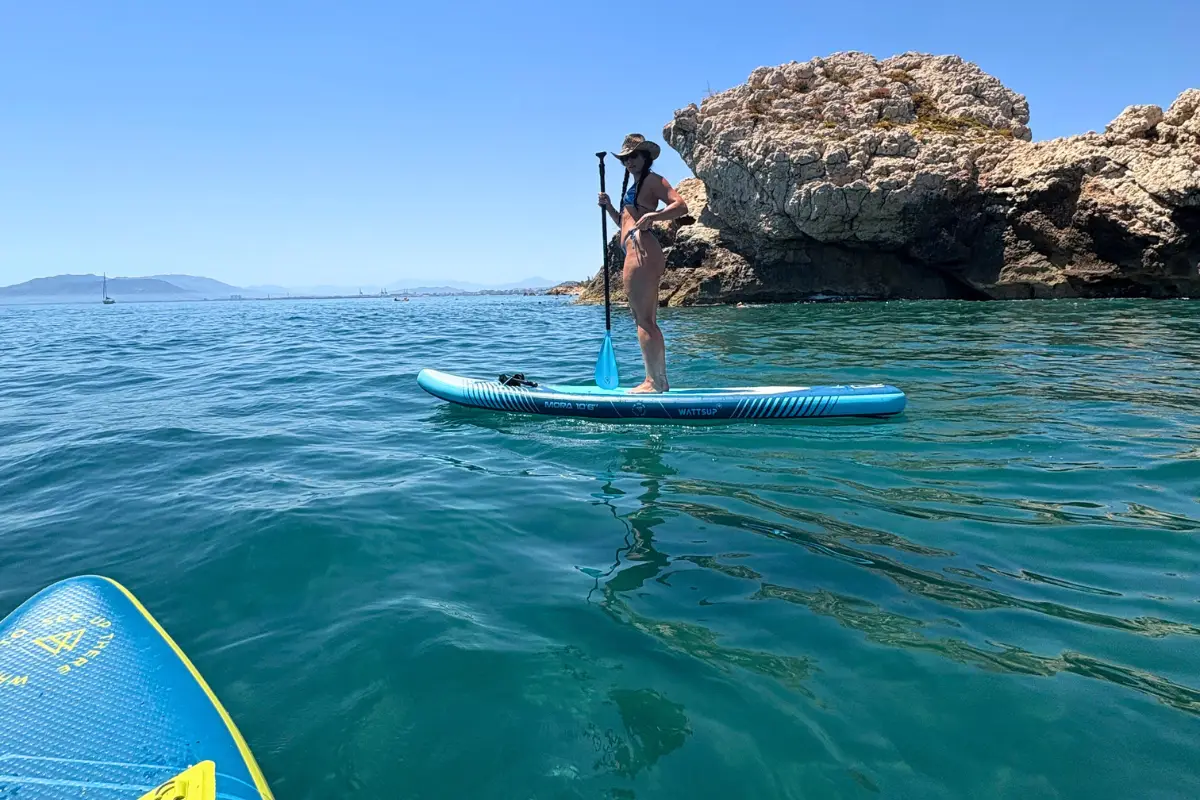 Kayak or SUP route from Playa de Maro to the Cascada de Maro waterfall