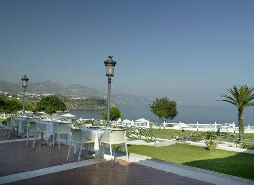 Parador de Nerja hotel on the clifftops surrounded by subtropical gardens