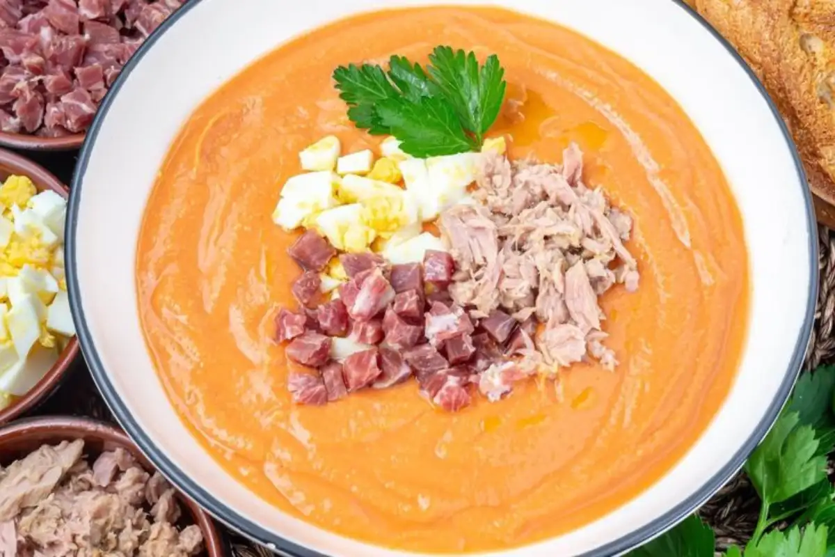 Porra Antequerana chilled tomato soup