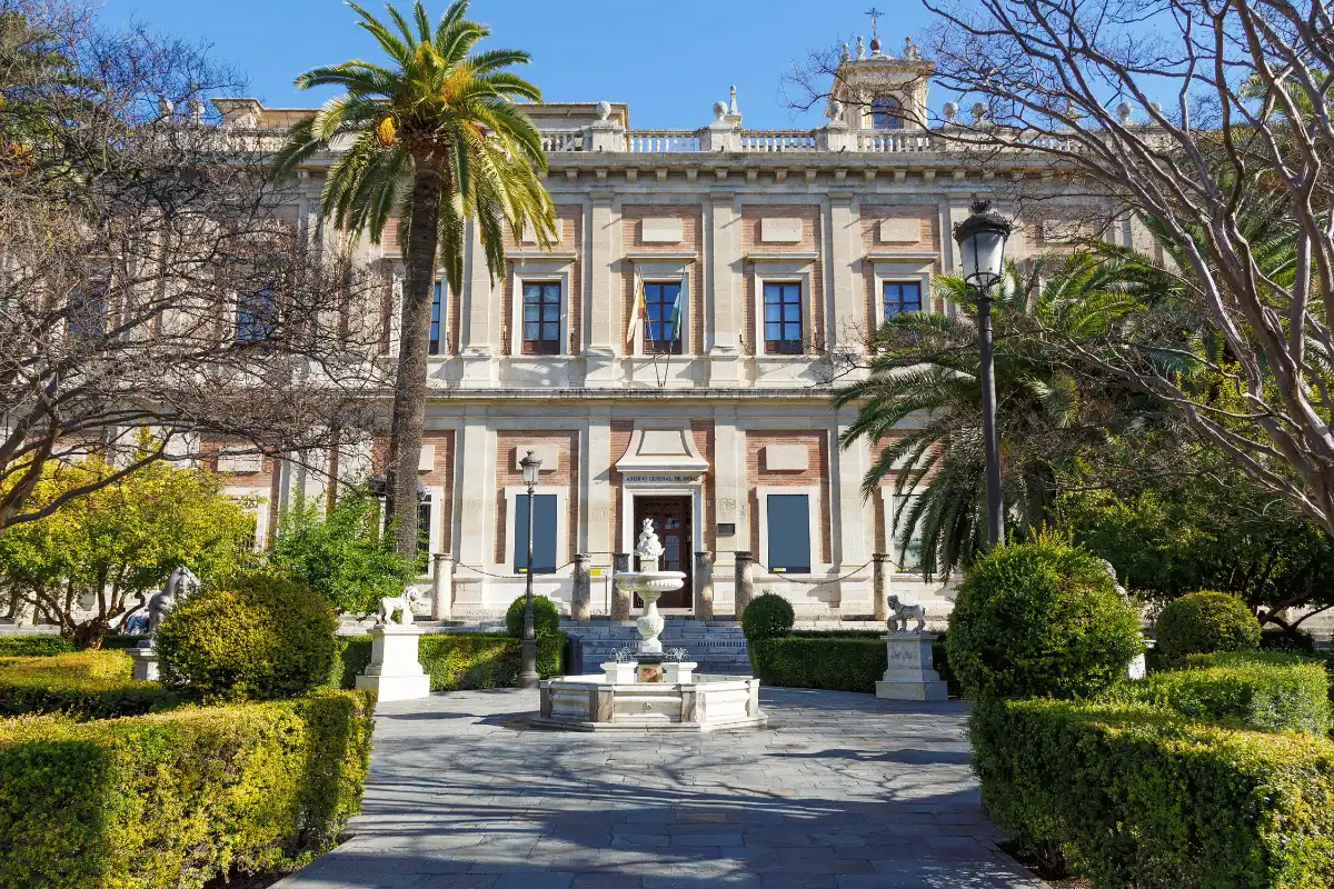 Walking through Seville's old town