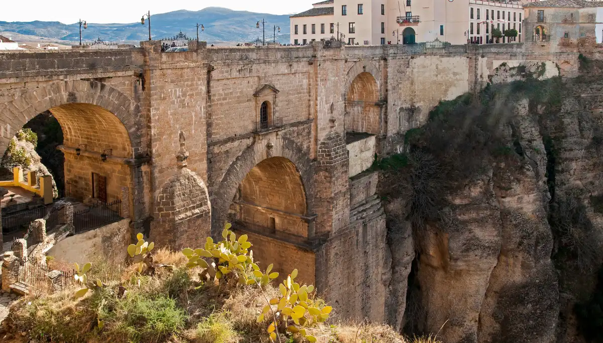 The Puente Nuevo bridge spanning the El Tajo gorge in Ronda