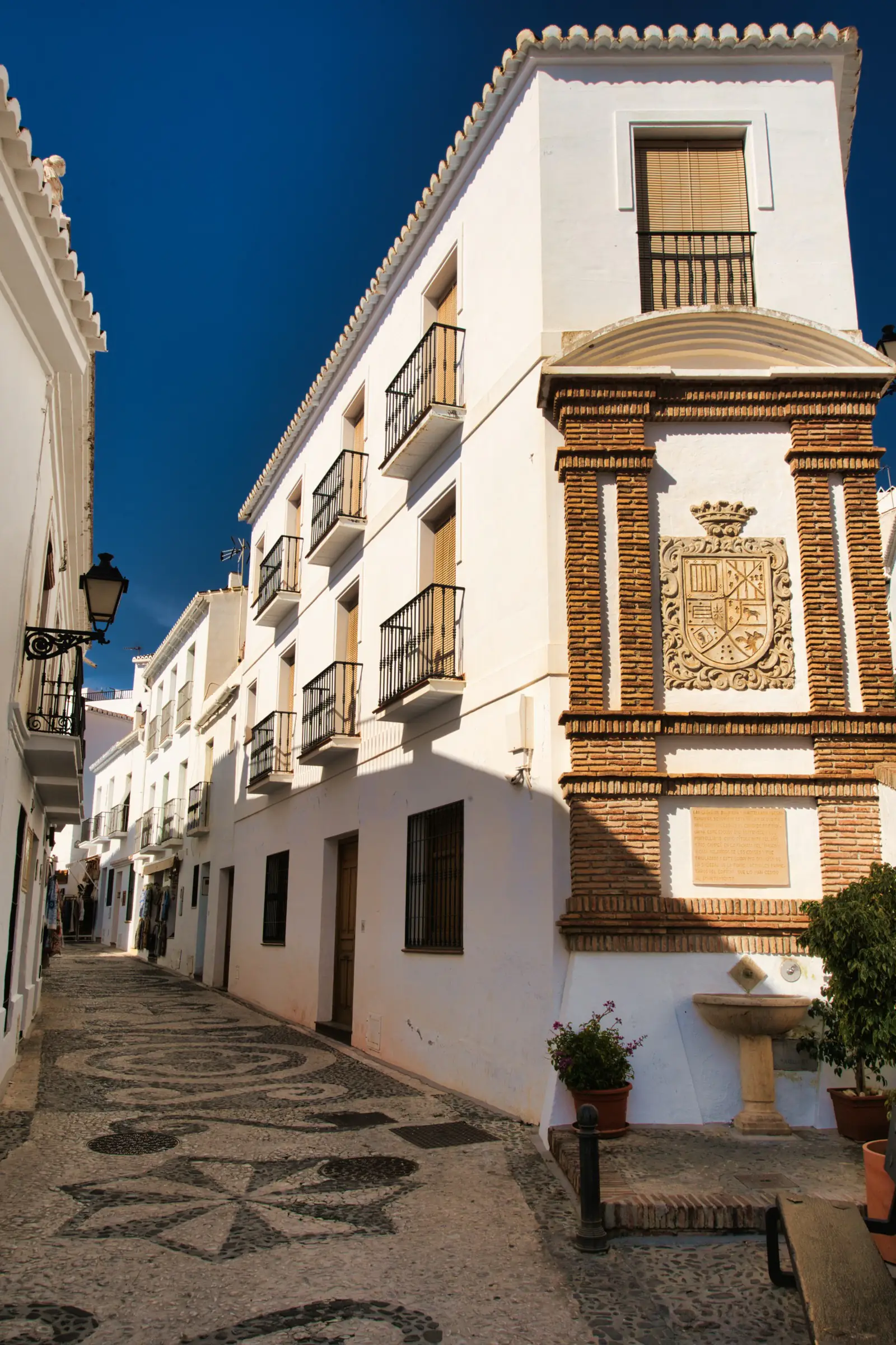 Narrow street in Frigiliana