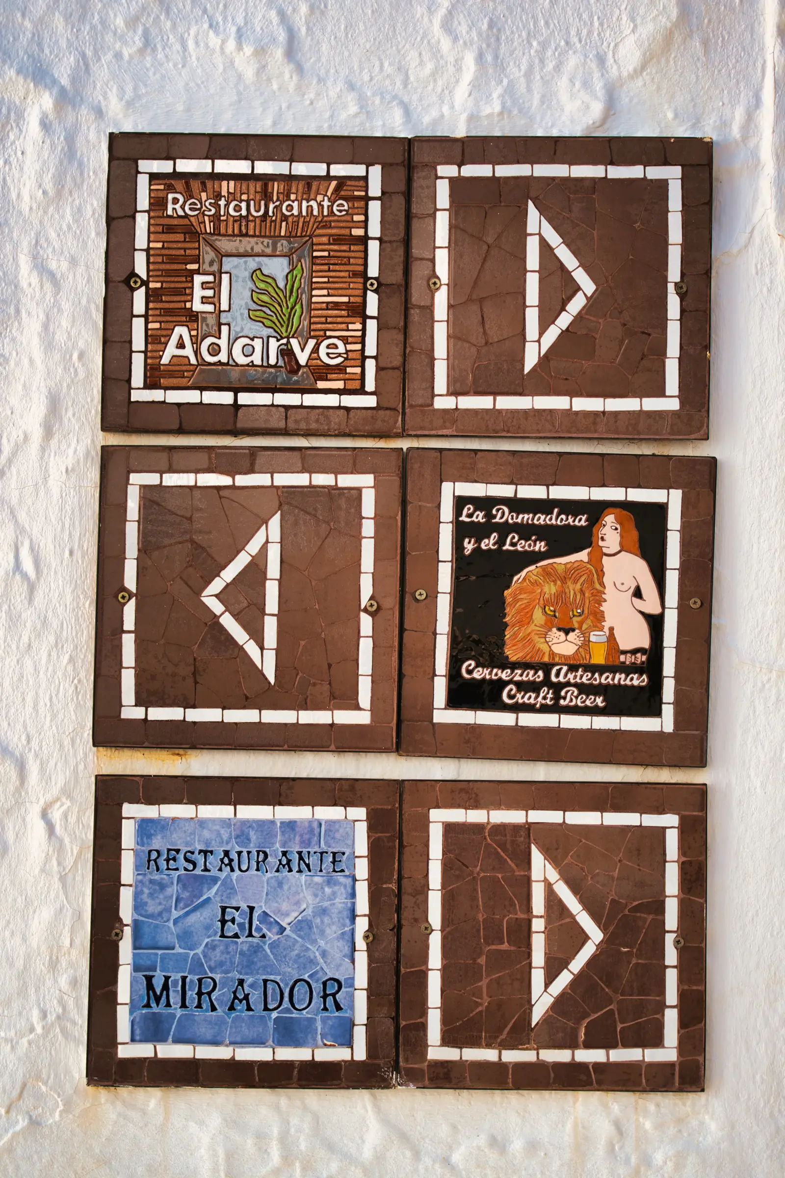 Tile artwork in Frigiliana