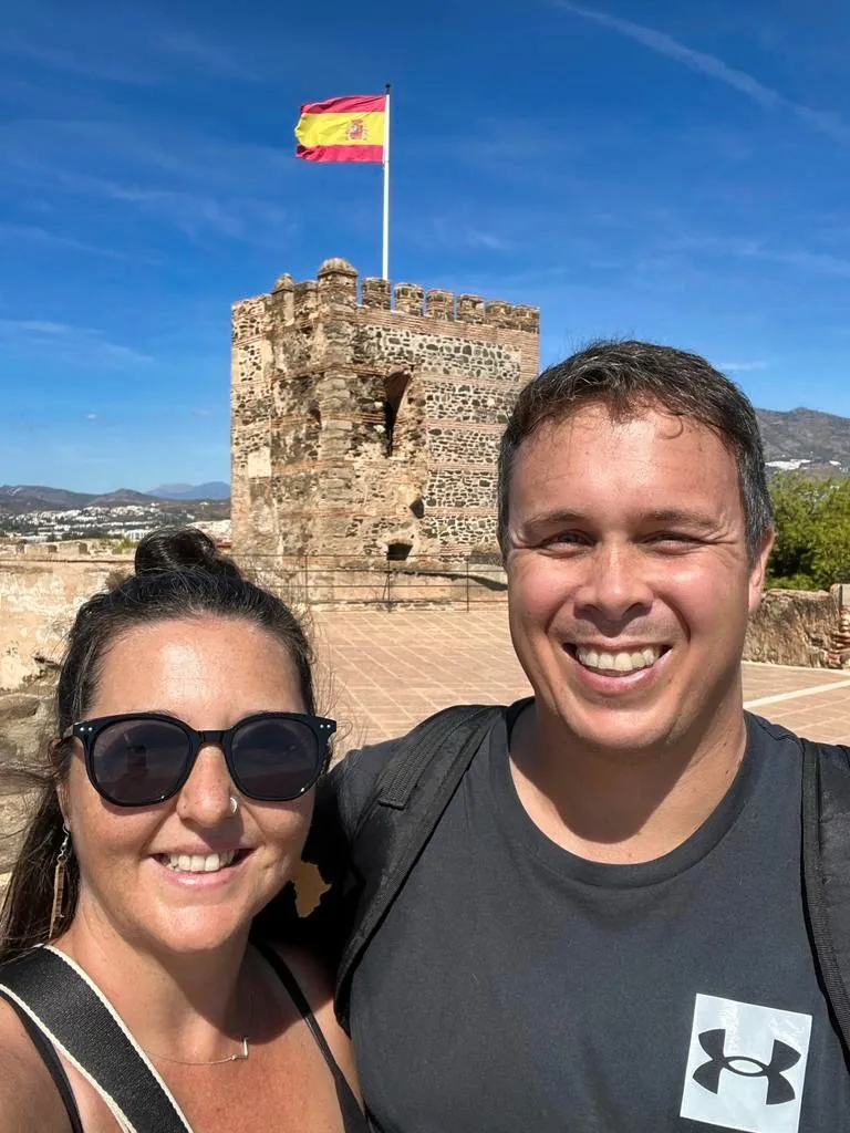 Fuengirola castle flag