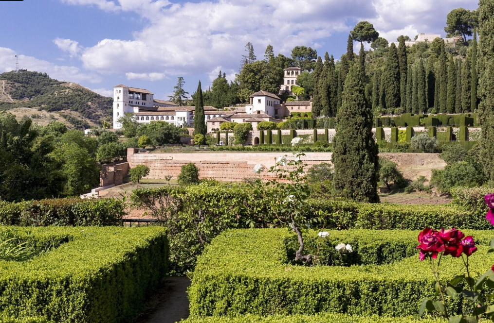 The Parador de Granada, a 15th-century convent inside the Alhambra walls