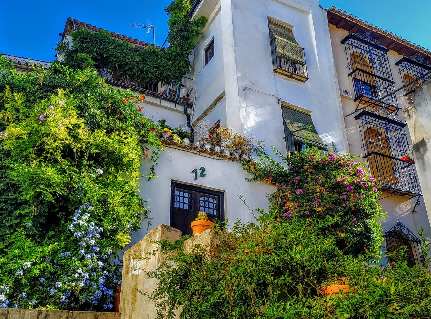 The Realejo neighbourhood in Granada, the former Jewish quarter
