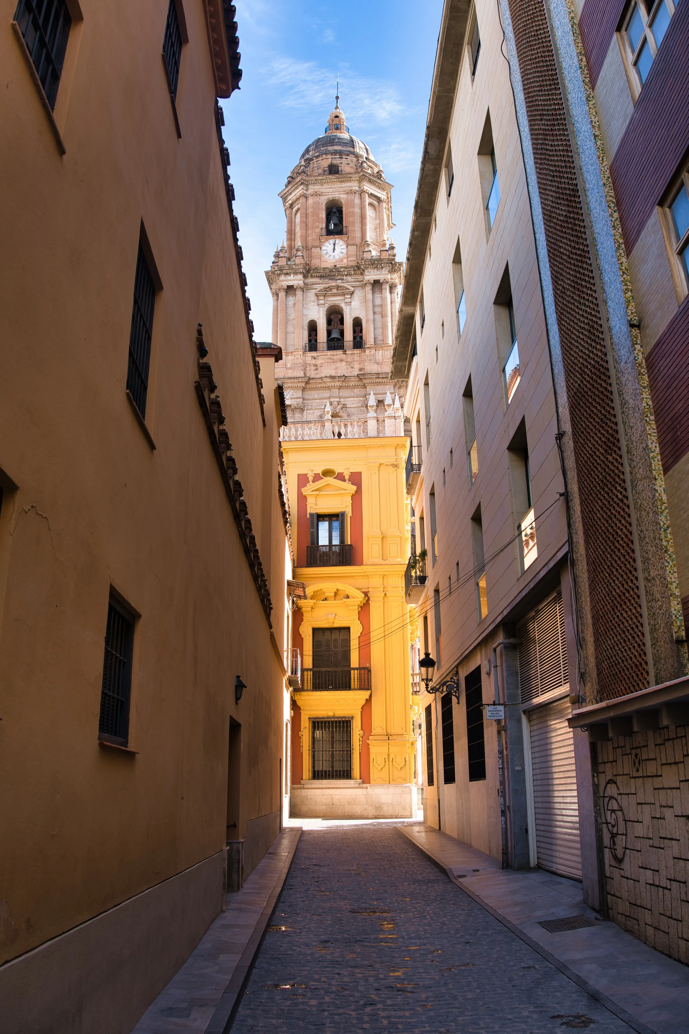 Historic church in Malaga