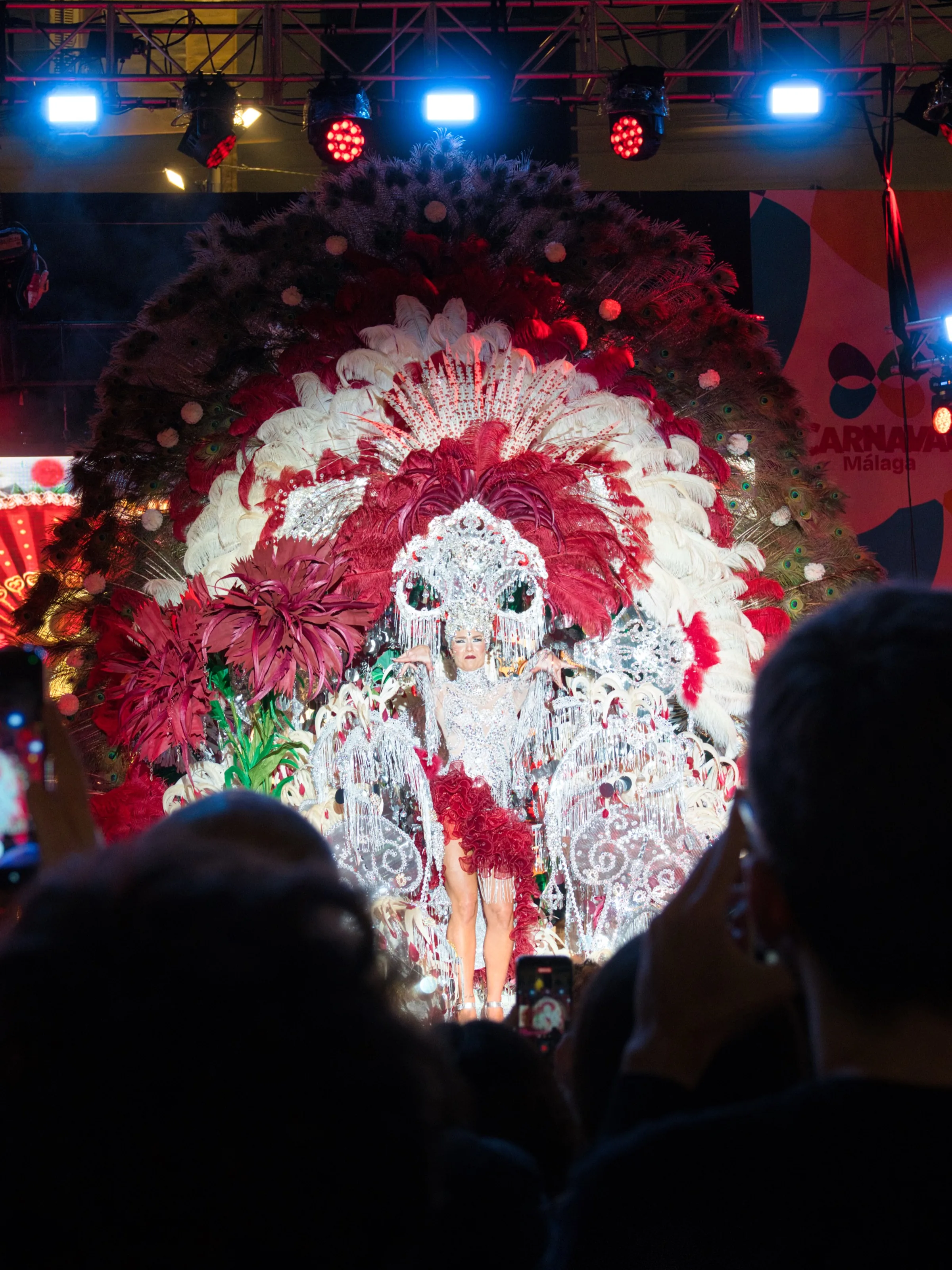 Carnival performer in Malaga