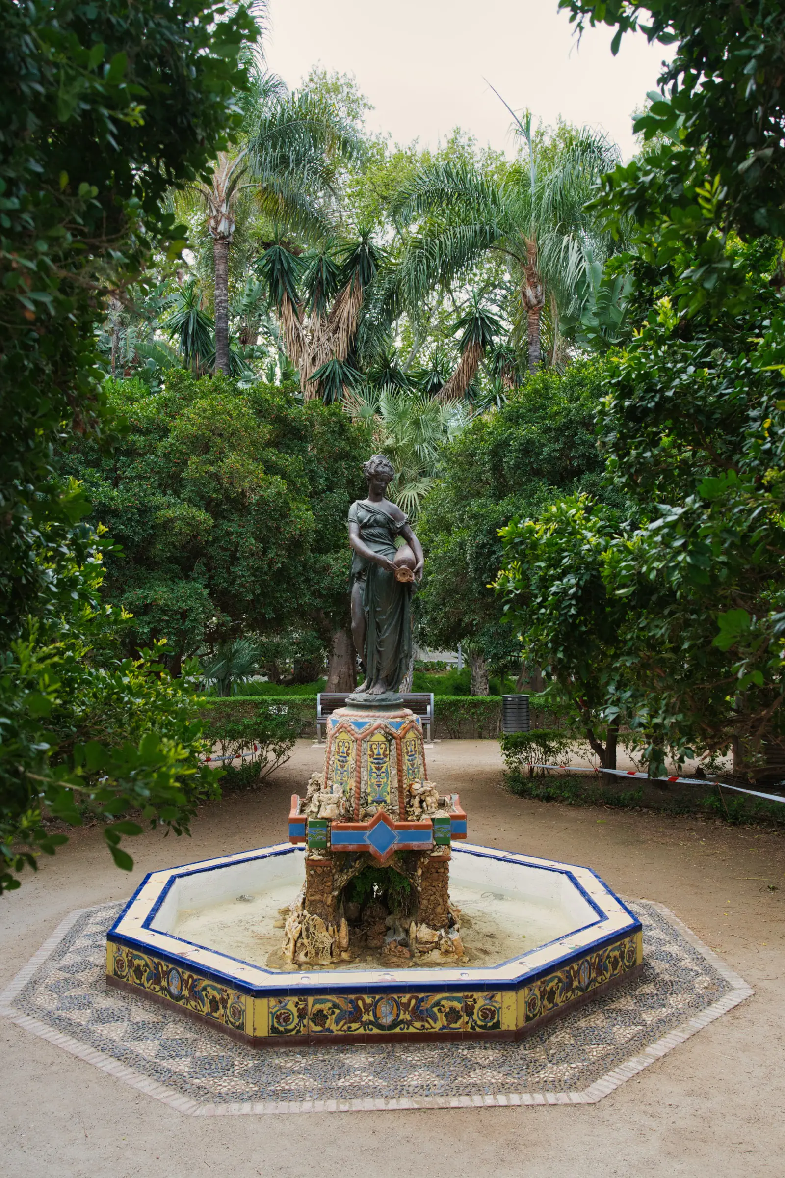 La Concepcion Botanical Garden.