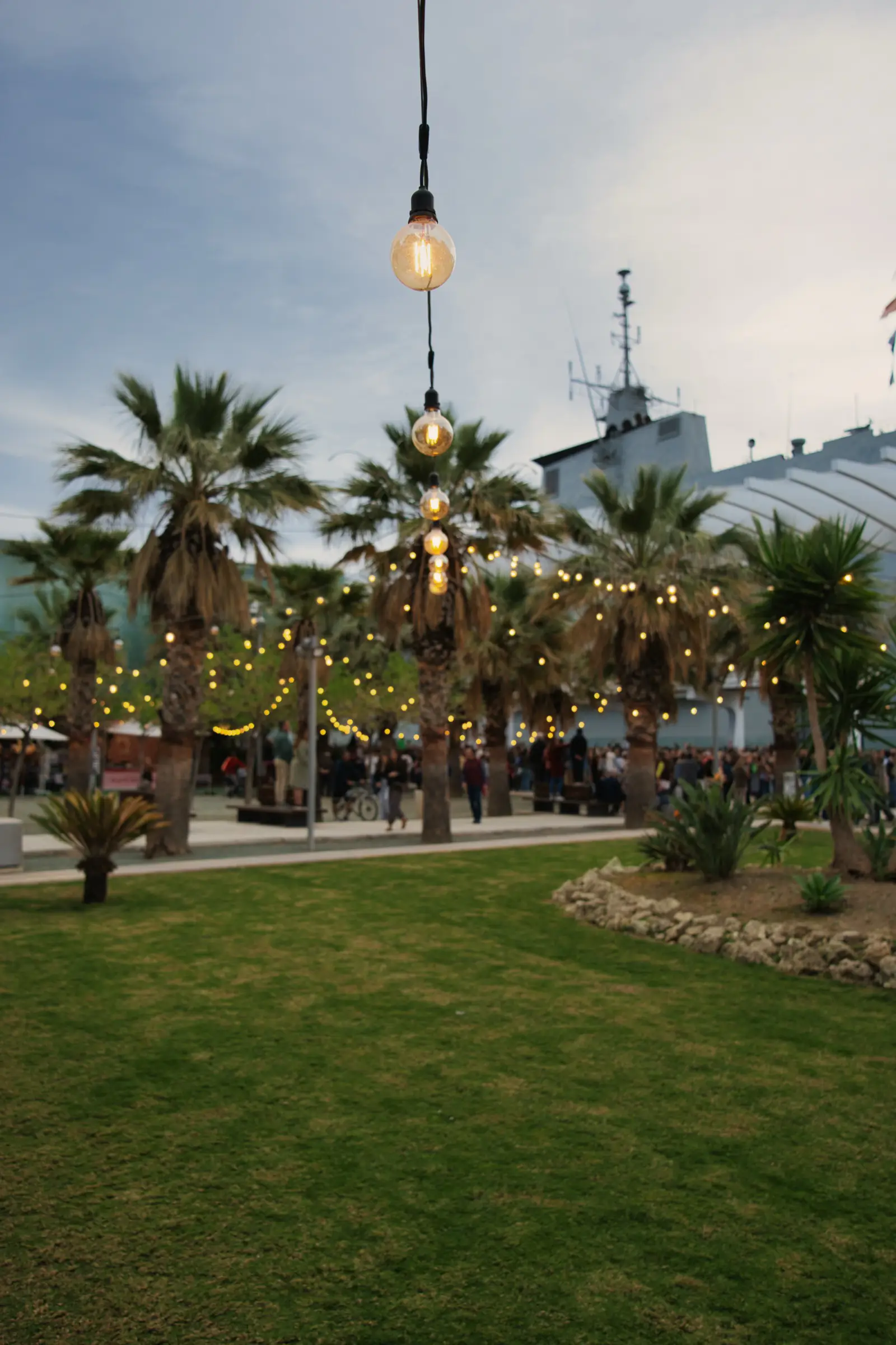 Christmas lights on Calle Larios in Malaga