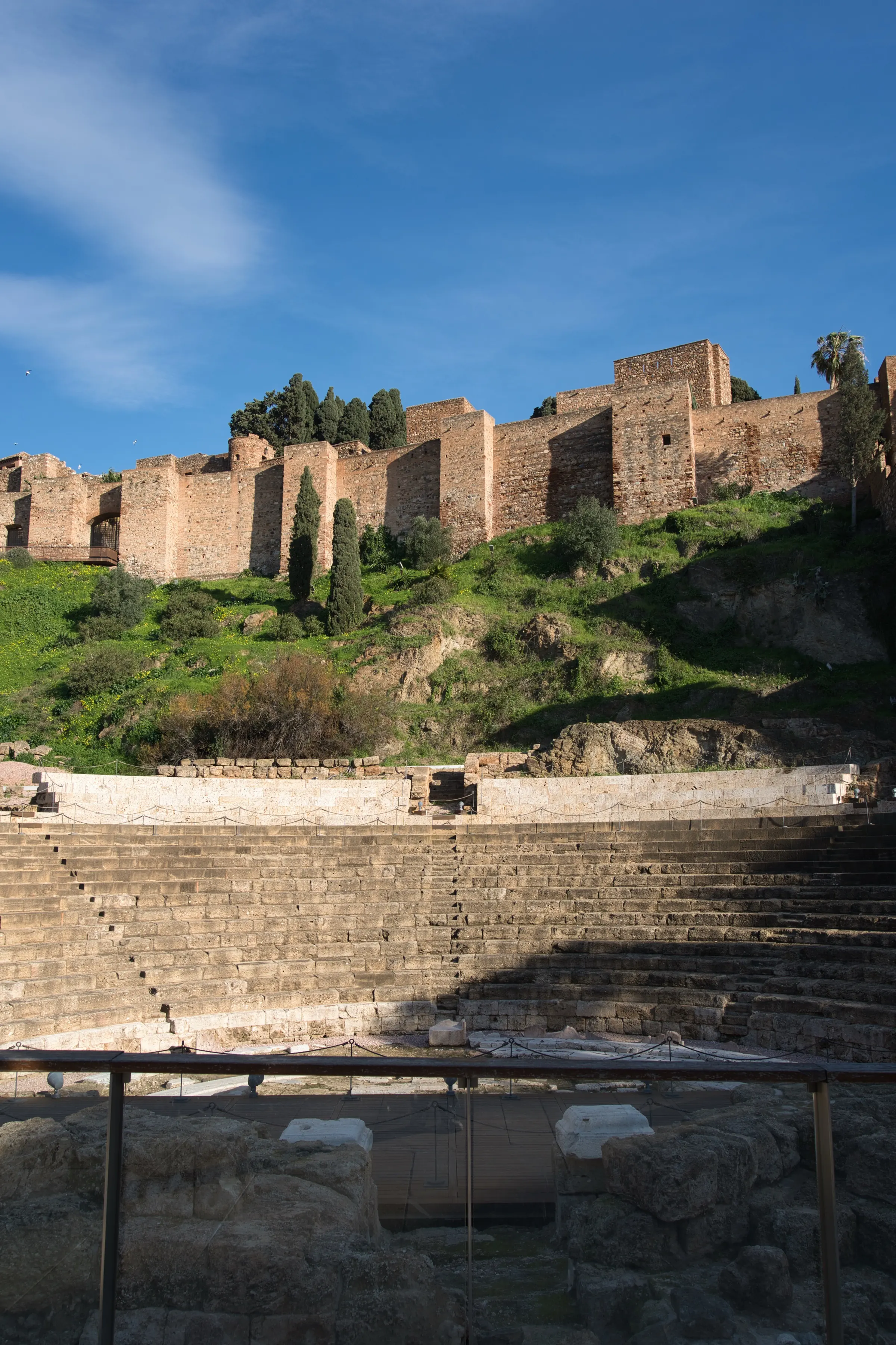 Roman Theatre in spring light