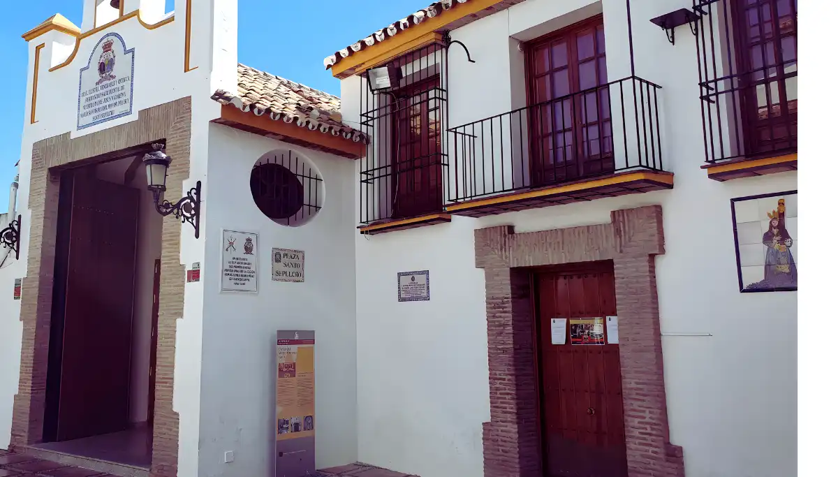 Entrance to the Museum of Spanish Contemporary Engraving in Marbella