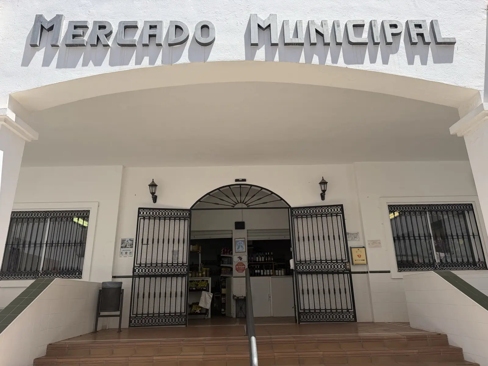The Mercado Municipal building in Mijas Pueblo on Calle del Pilar