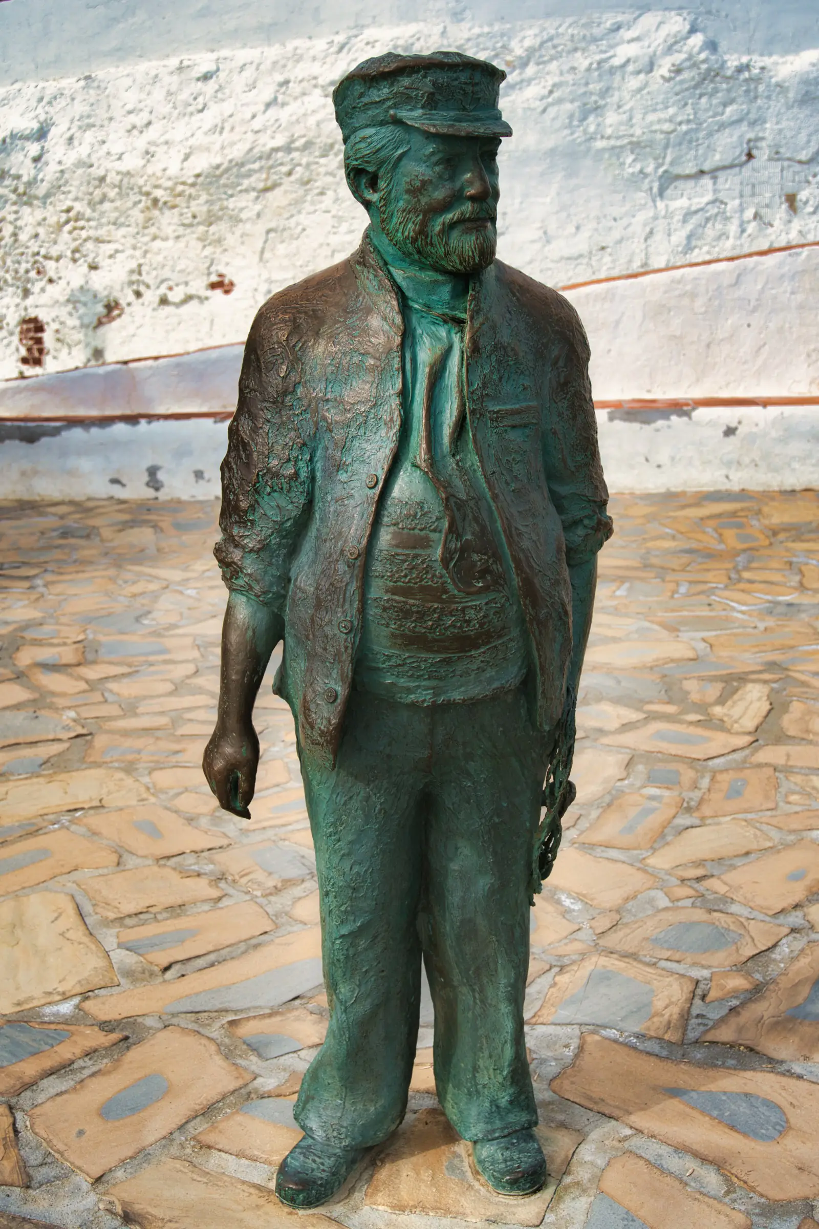 Chanquete statue at the mirador