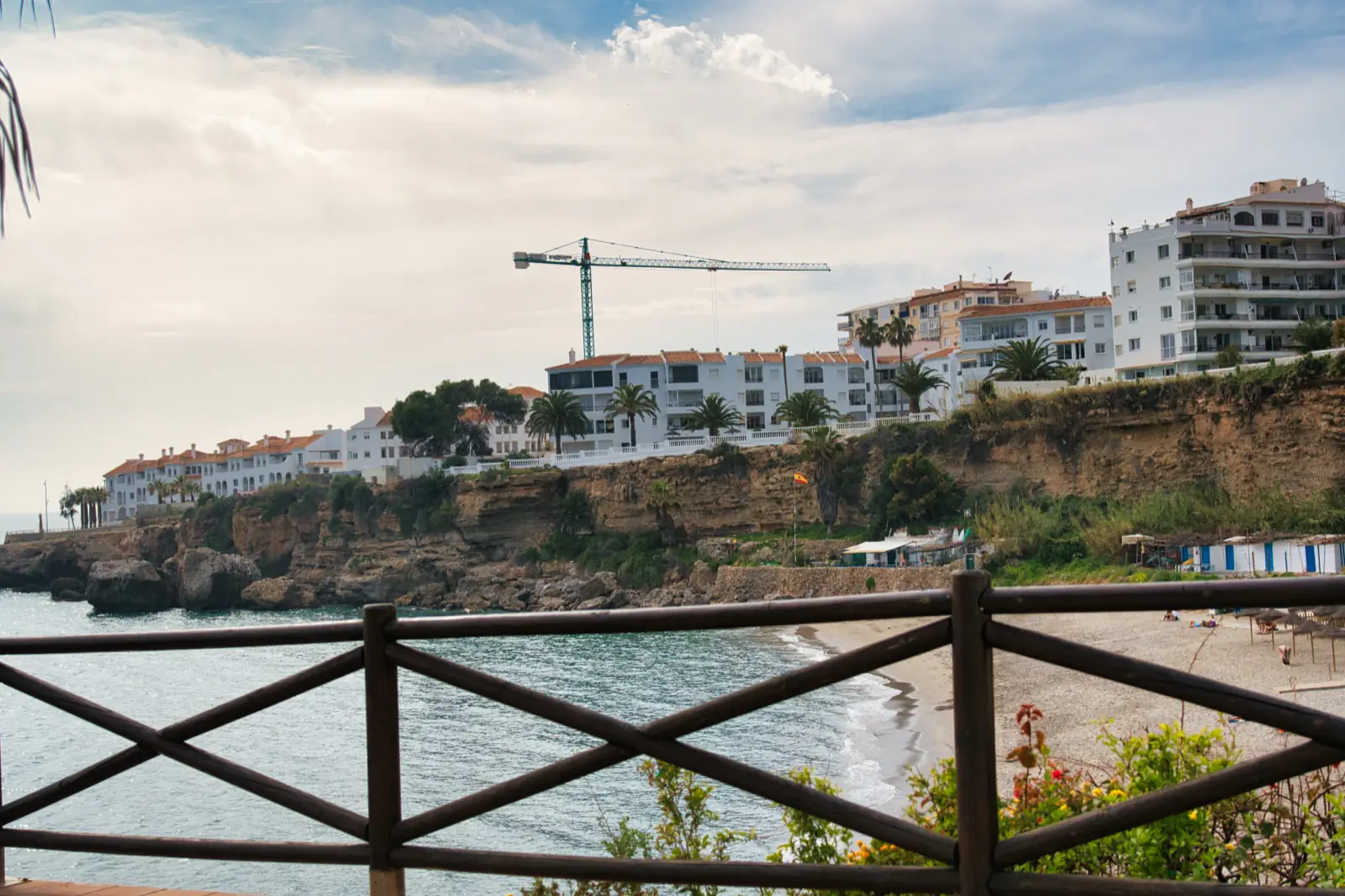 Playa La Caletilla from the mirador