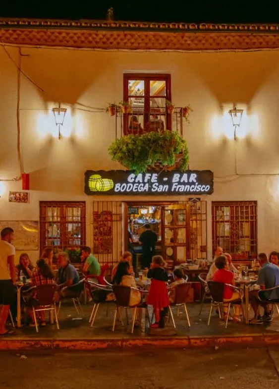 Bodega San Francisco wine bar Ronda