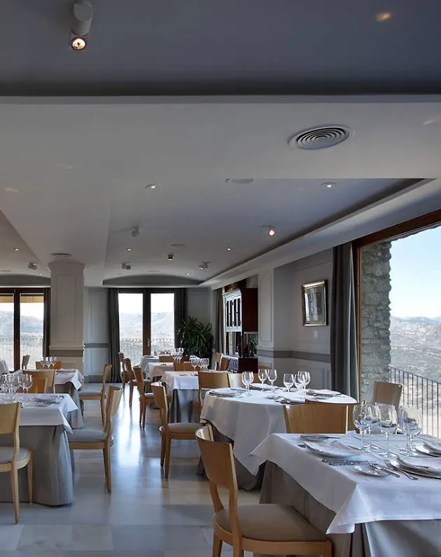 Parador de Ronda restaurant terrace view