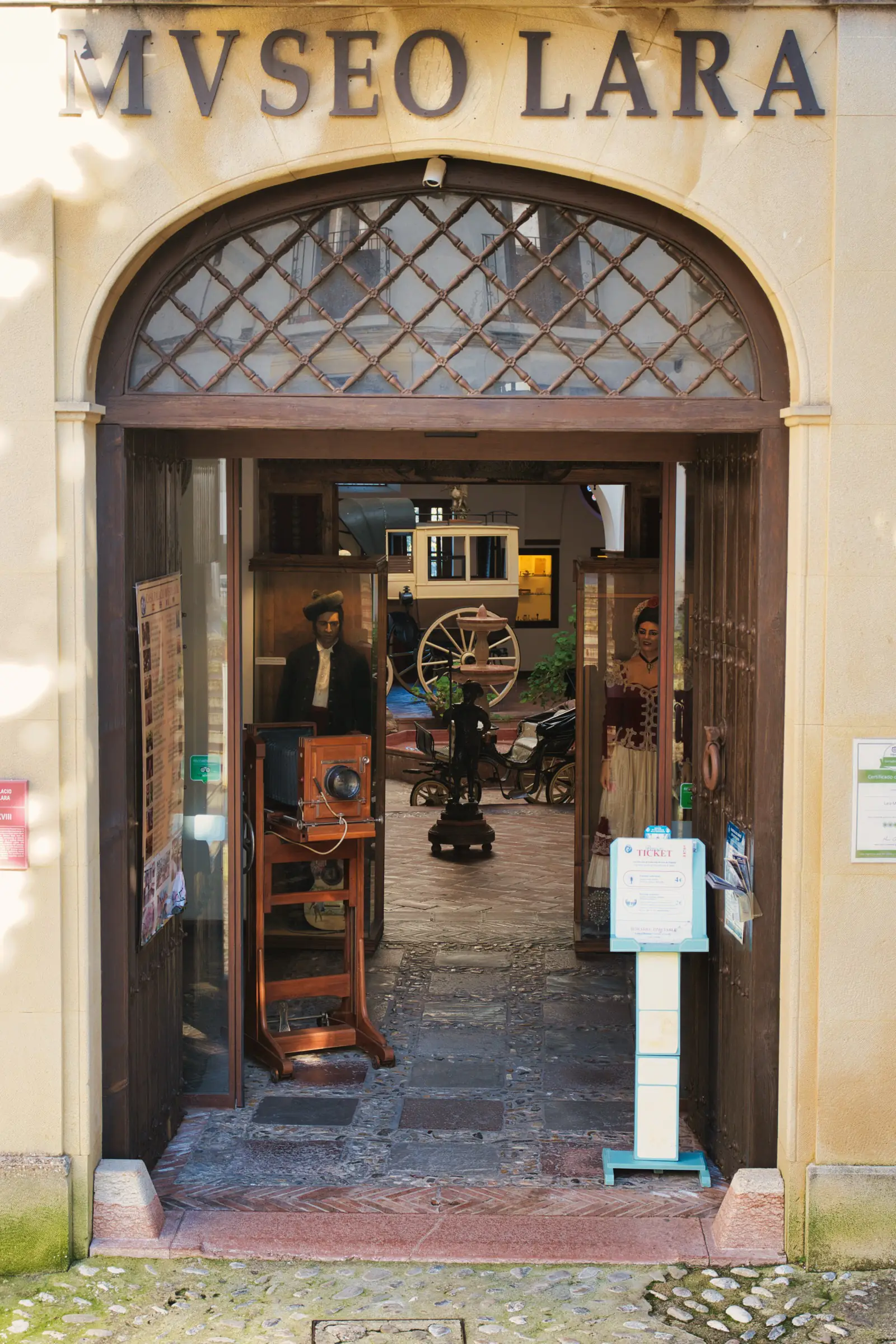 Museo Lara entrance in Ronda
