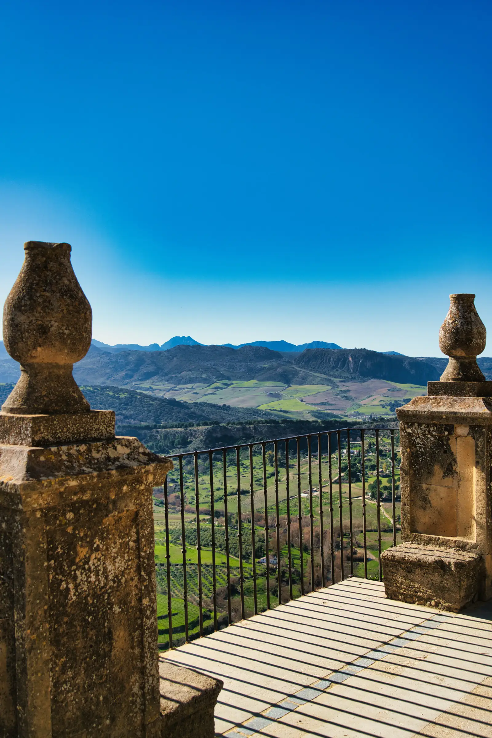 View of Ronda's plaza