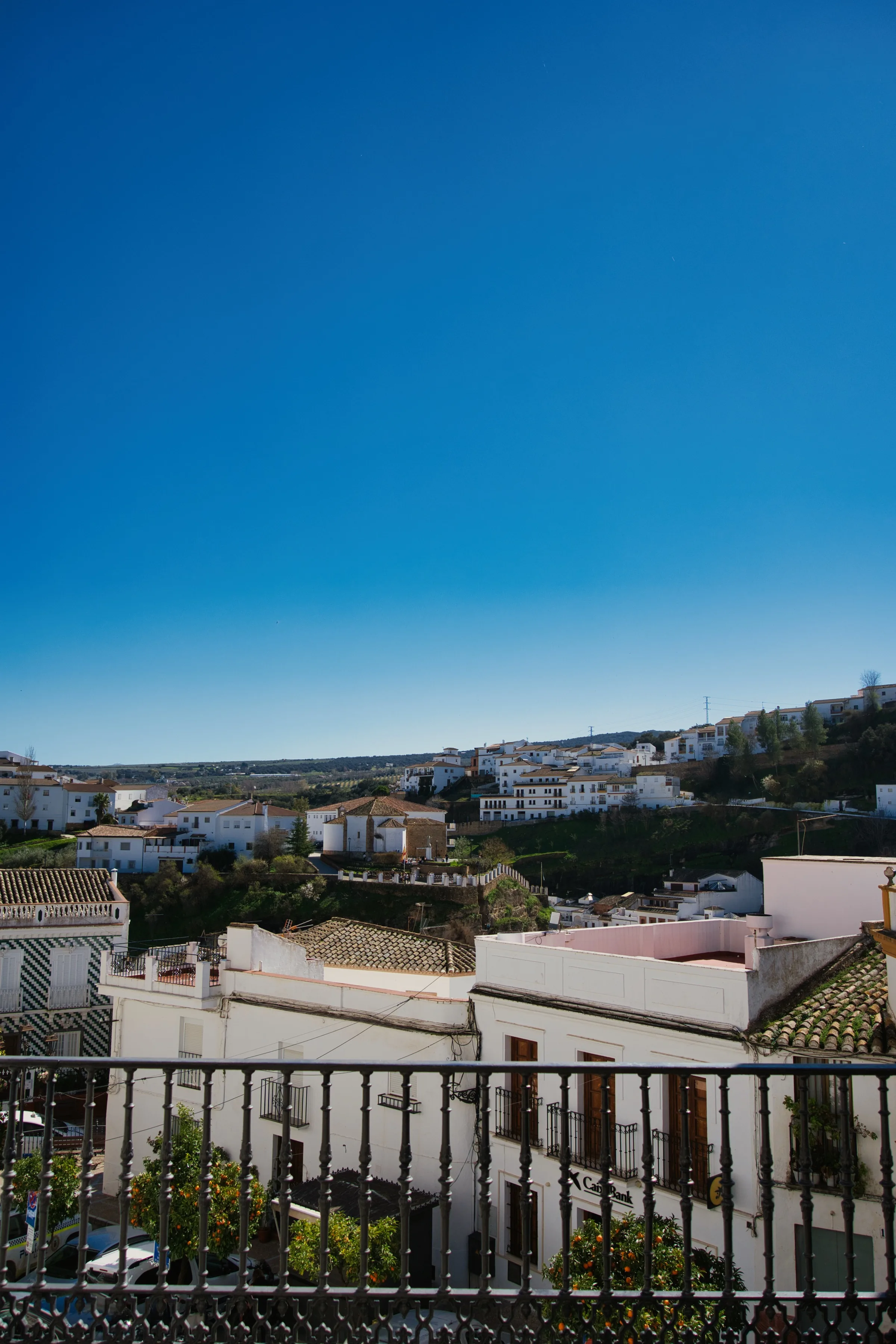 Picturesque street in Setenil