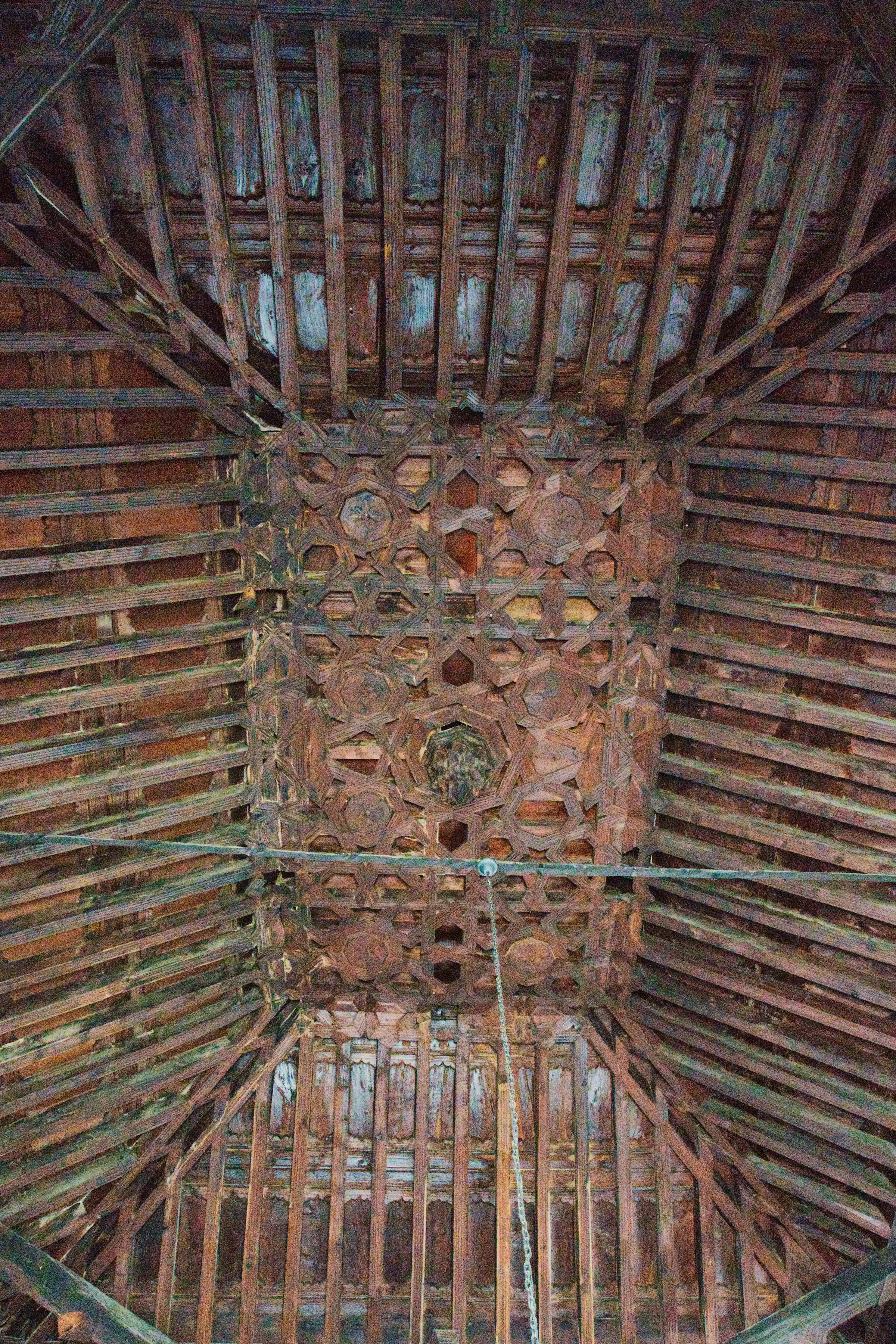 Setenil de las Bodegas wooden ceiling.