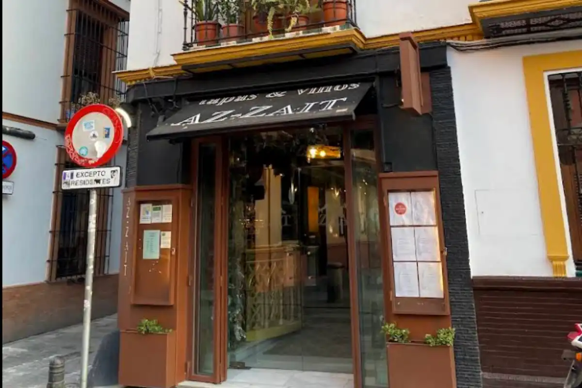 Az-Zait restaurant in Seville's Arenal neighbourhood.