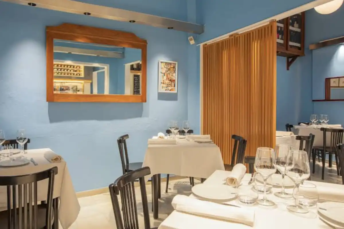 Eslava restaurant in Seville's San Lorenzo neighbourhood.